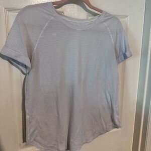 Lululemon Lightweight Workout Top with Open Back Vent